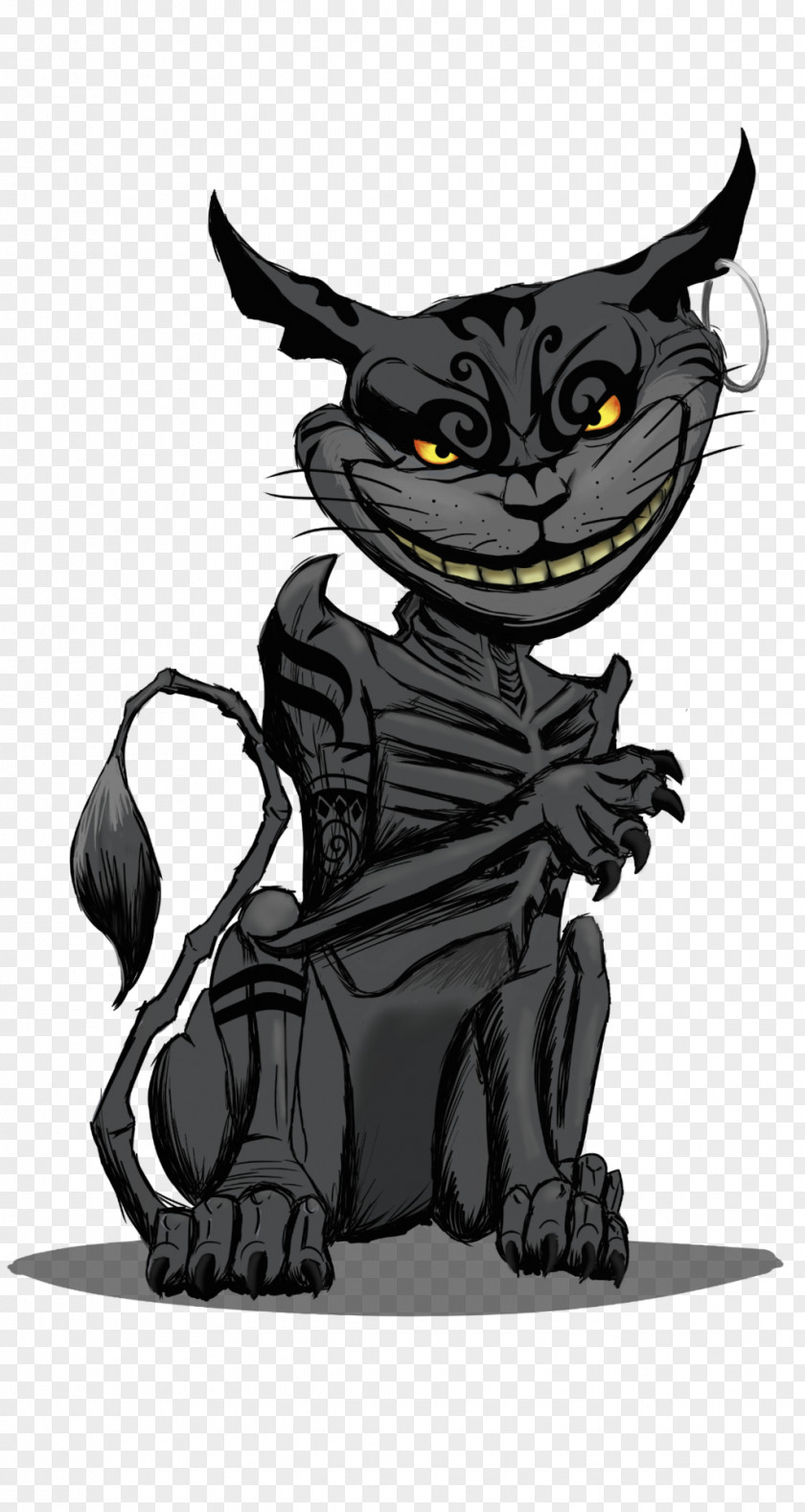 Black Cat Alice: Madness Returns Cheshire Alice's Adventures In Wonderland Drawing PNG