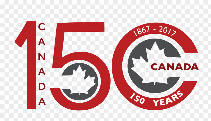 Canada 150th Anniversary Of Logo Day Maple Leaf PNG