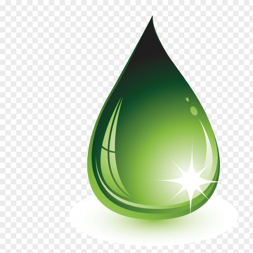 Green Water Droplets Drop Computer File PNG