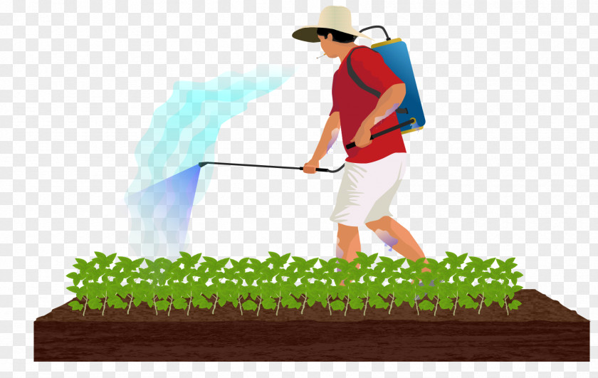Lawn Gardener Teacher Cartoon PNG