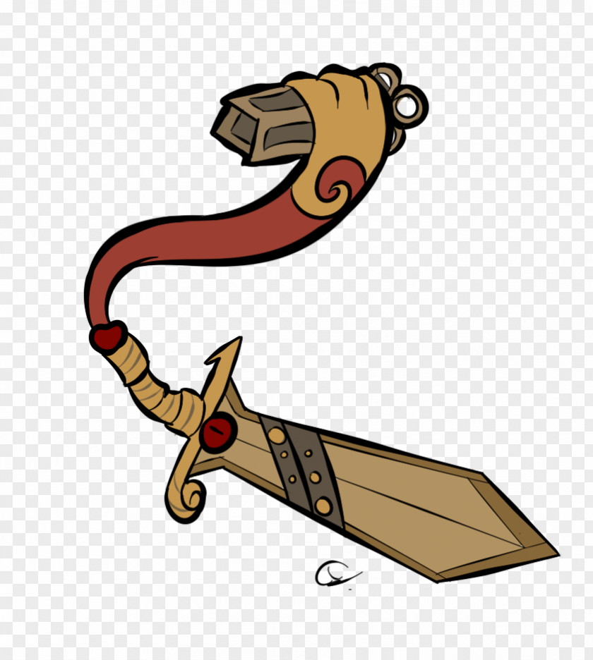 Line Cartoon Weapon Clip Art PNG