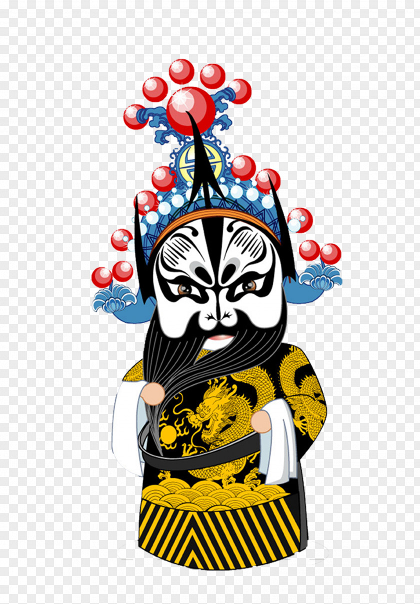 Opera Characters Peking Dan Drama Character Illustration PNG