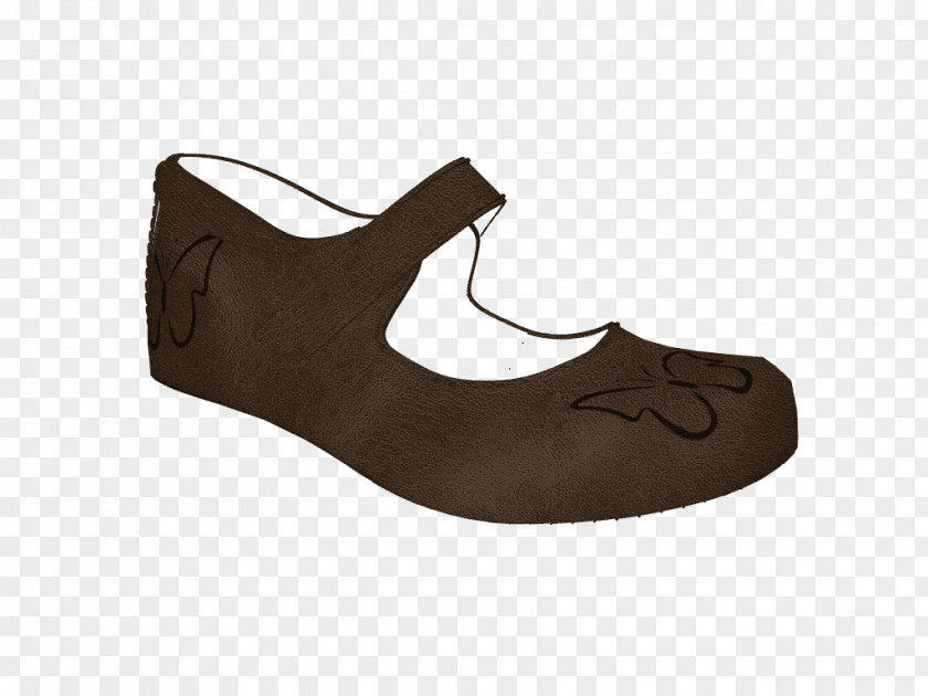 Sandal Shoe Walking Black M PNG