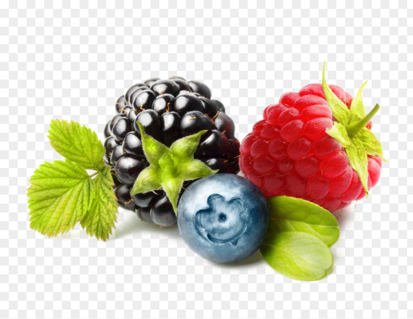 Strawberry Blueberry Fruit Raspberry PNG