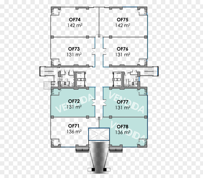 Technology Floor Plan Line PNG