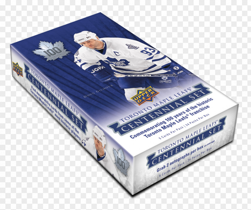 Toronto Maple Leafs 2017–18 NHL Season Upper Deck Company Ice Hockey Card PNG