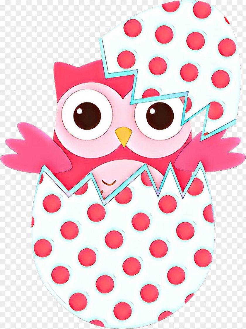 Bird Of Prey Owl Polka Dot PNG