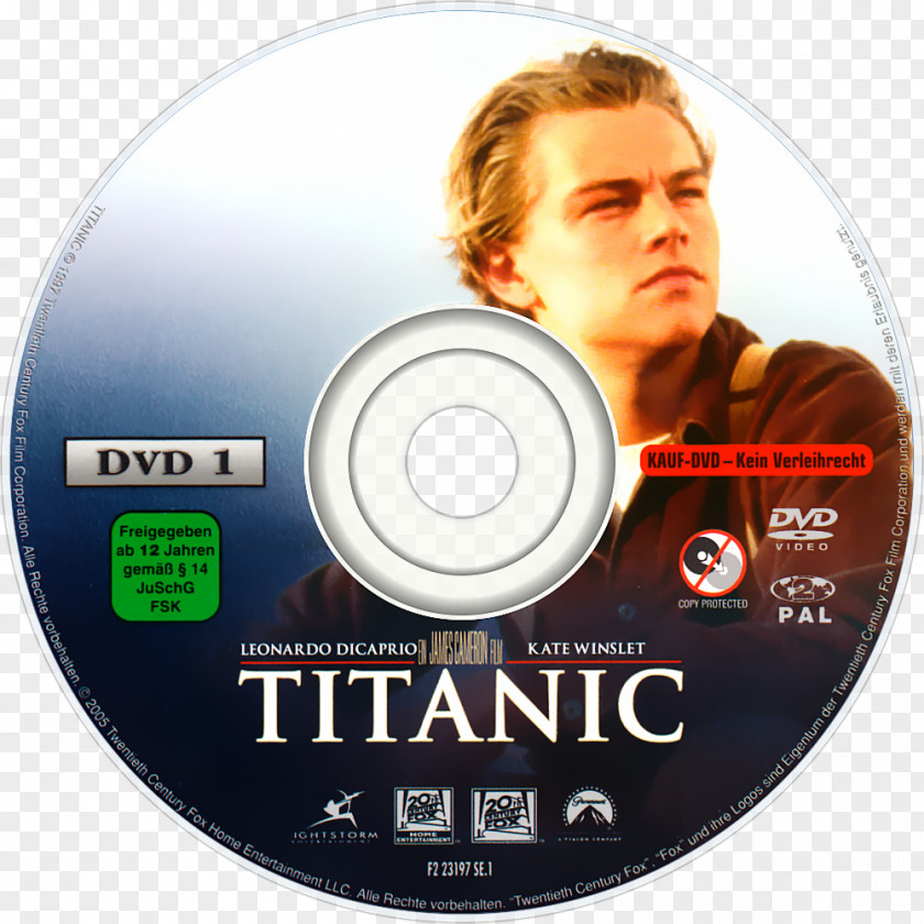 Jack Dawson Titanic Compact Disc Paramount Pictures Film 0 PNG