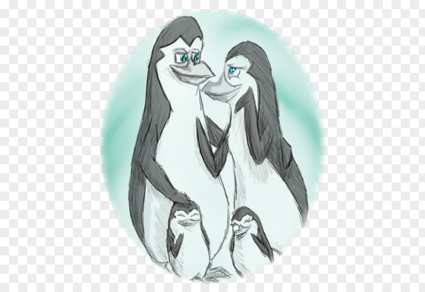 Penguin Sketch Illustration Mammal Legendary Creature PNG