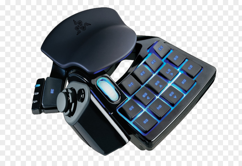 Razer Nostromo SpeedPad N52 Computer Keyboard Gaming Keypad PNG