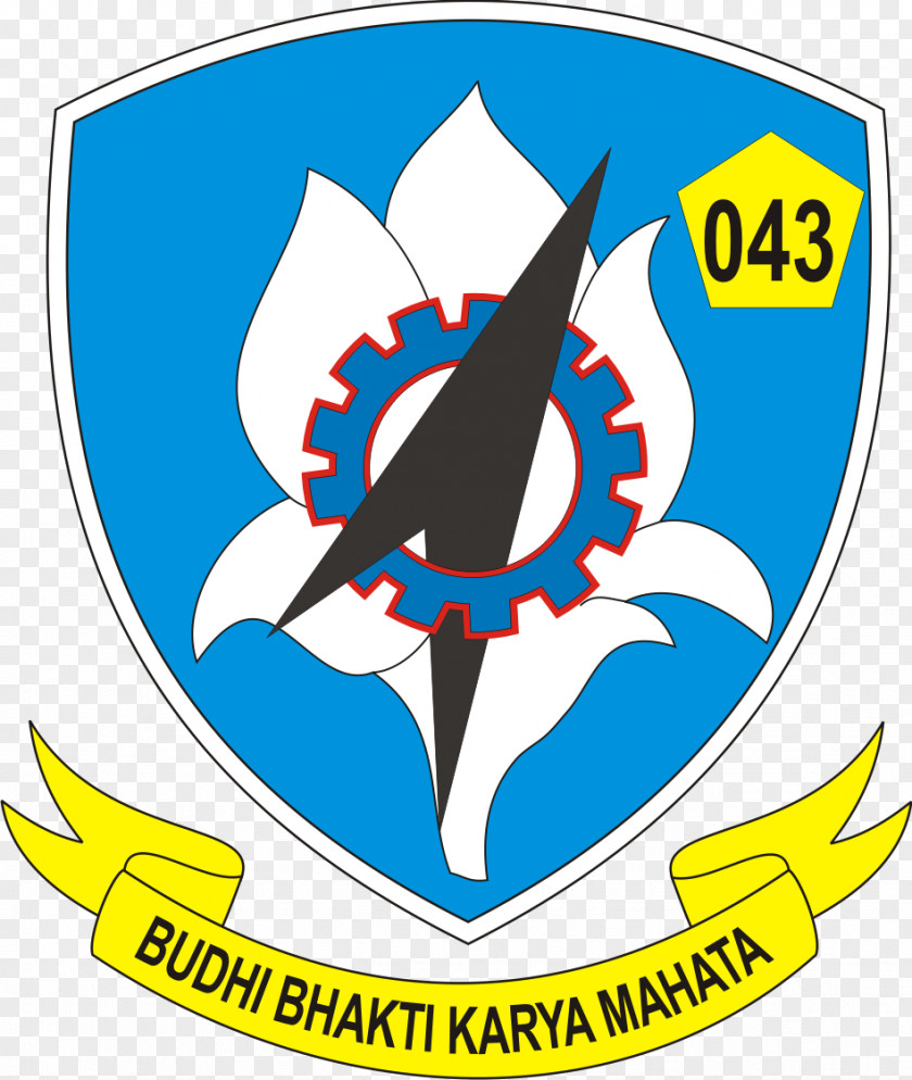 Pramuka Adisutjipto International Airport Skadron Teknik 043 Indonesian Air Force Organization Logo PNG