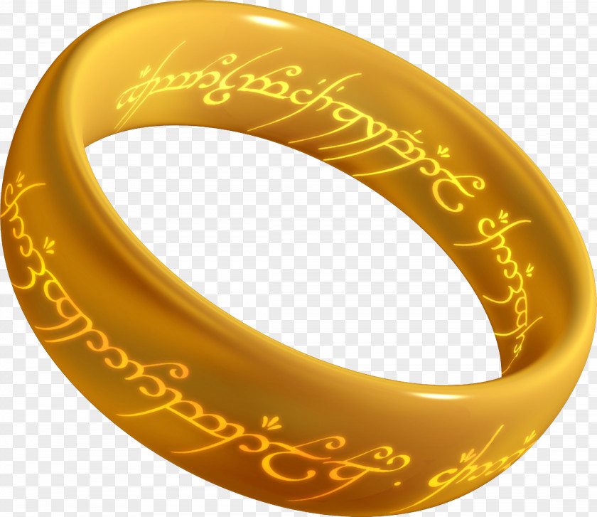 Ring The Lord Of Rings Hobbit Frodo Baggins Bilbo Sauron PNG