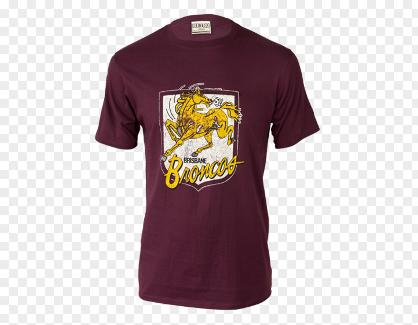 Brisbane Broncos T-shirt Sleeve Logo Font PNG