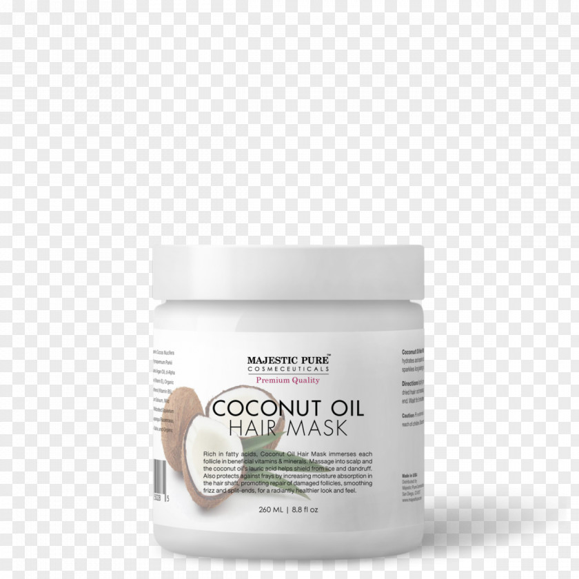 Coconut Oil Frizz Hair Conditioner PNG