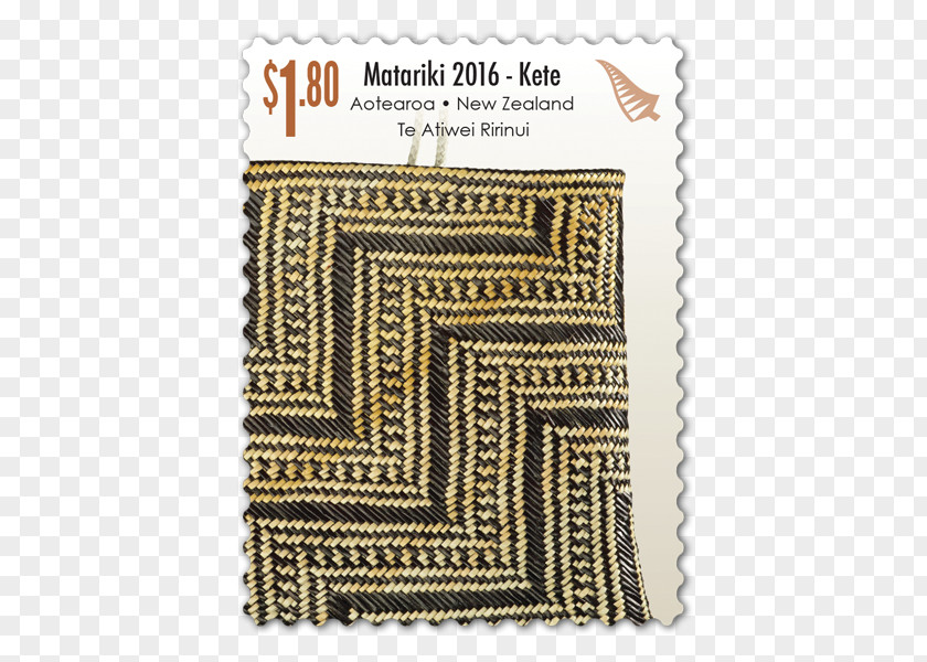 Leonard Weaver Postage Stamps Matariki Mail Marae Kete PNG