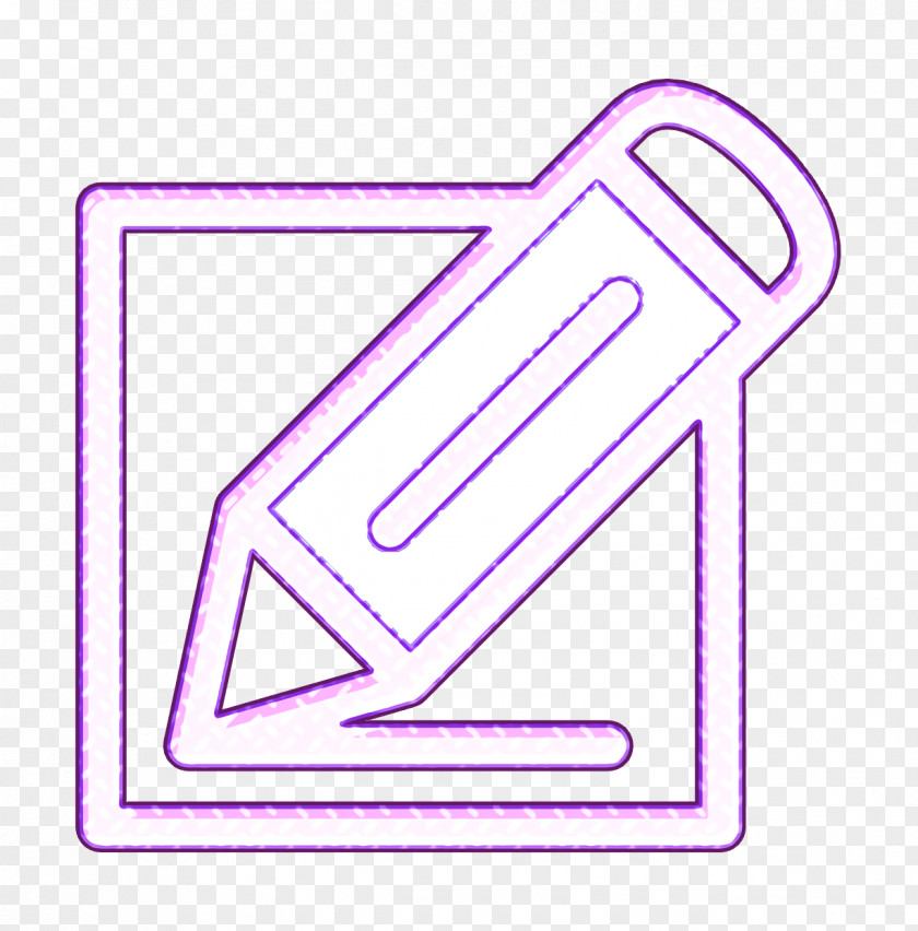 Linear Color Web Interface Elements Icon Edit PNG