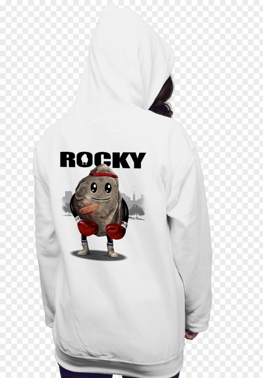 Rocky Balboa Hoodie T-shirt Boxing Sleeve PNG