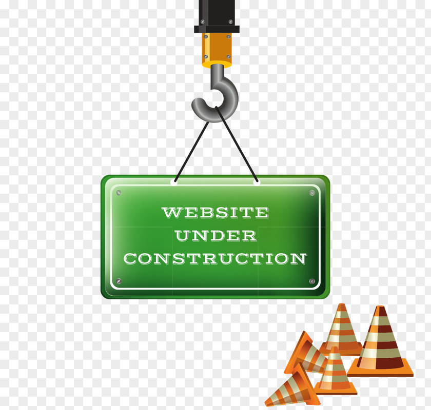 Website Under Construction Brand Logo PNG