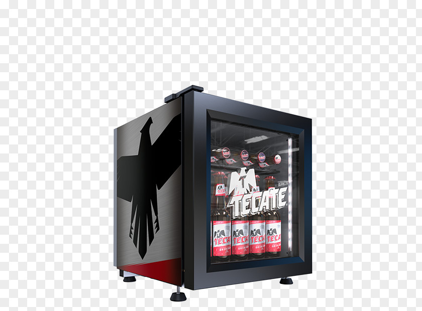 Beer Cooler Tecate Minibar Refrigerator Home Appliance PNG