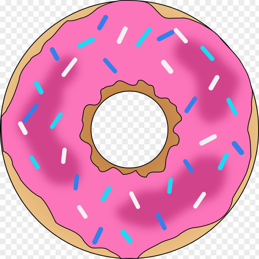 Donut Donuts Bakery Sprinkles Clip Art PNG