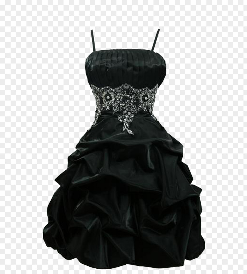 Dress Little Black Evening Gown Clothing PNG