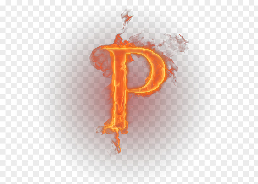 Flame Letter English Alphabet PNG