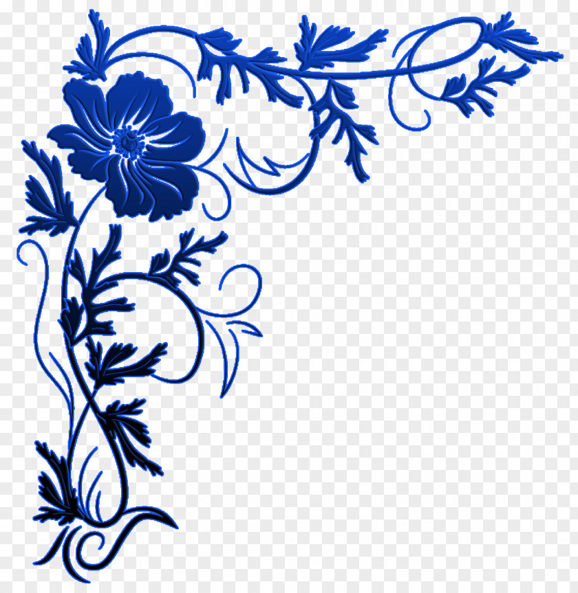 Flower Floral Design Paper Decorative Borders Clip Art PNG