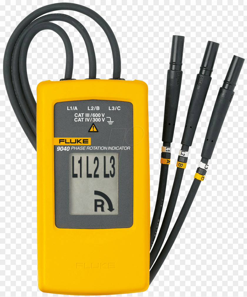 Fluke Multimeter Electronic Test Equipment Three-phase Electric Power Light Current Clamp PNG