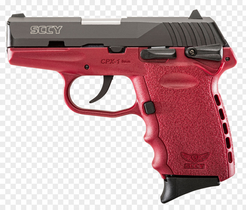 Handgun SCCY CPX-1 Firearm Semi-automatic Pistol 9×19mm Parabellum PNG
