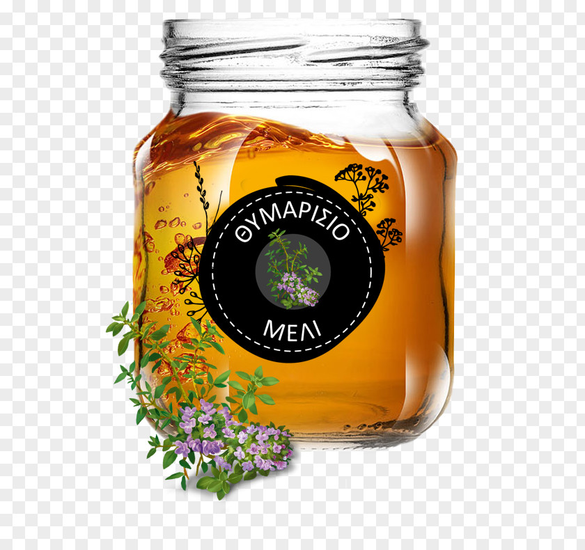 Honey Bee Apiary Jar PNG