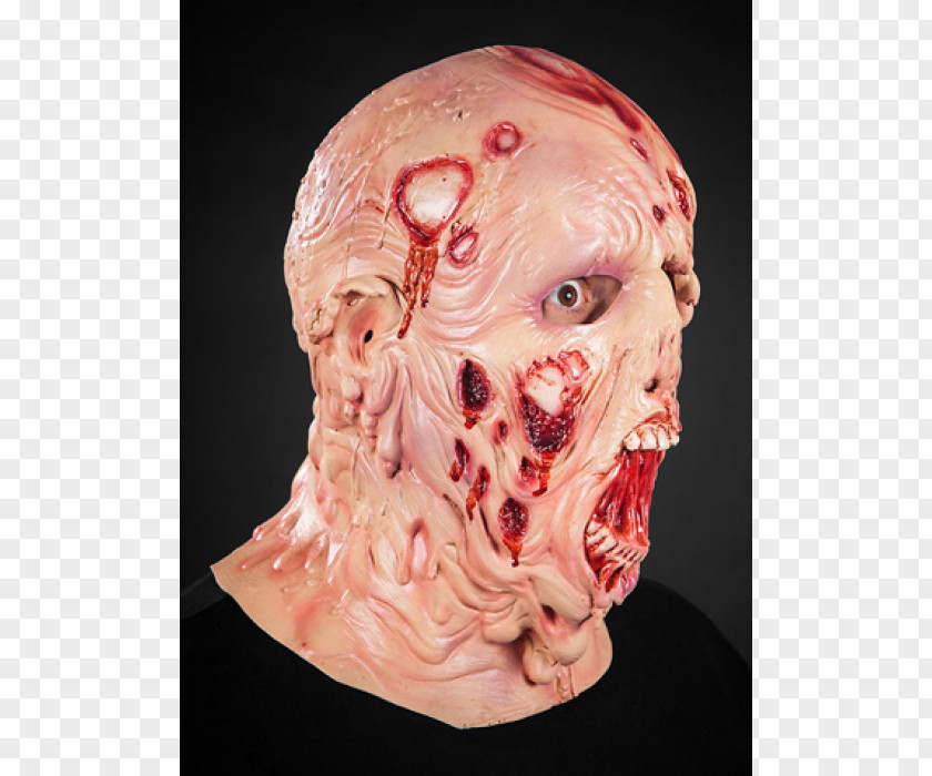 Maska Latex Mask Acid Full Face Diving PNG