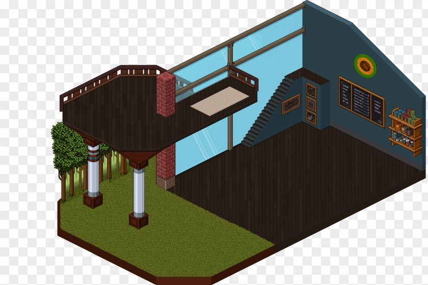 Piknik Habbo Cafe Room Game Hotel PNG