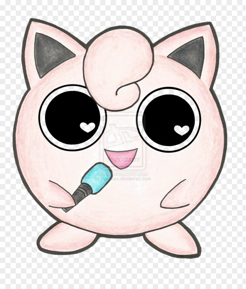 Pokemon Jigglypuff Pokémon X And Y Drawing Whiskers PNG
