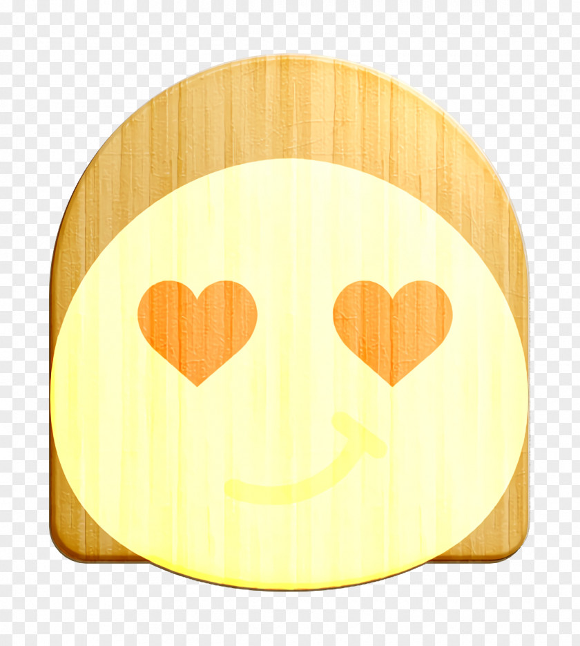 Smile Icon In Love Emoticon Set PNG