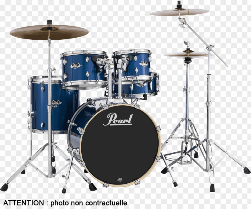 Blue Sparkles Pearl Drums Export EXX Percussion PNG
