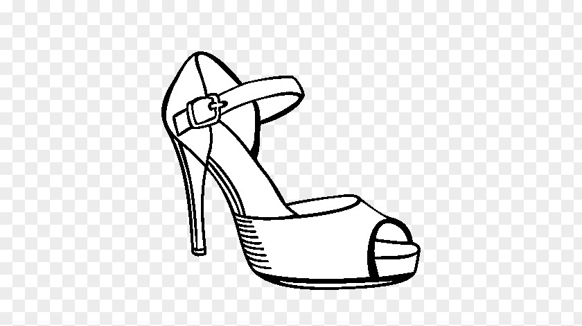 Child High-heeled Shoe Drawing PNG