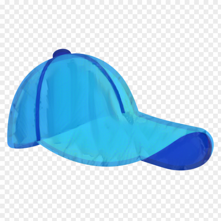 Hat Electric Blue Cartoon PNG