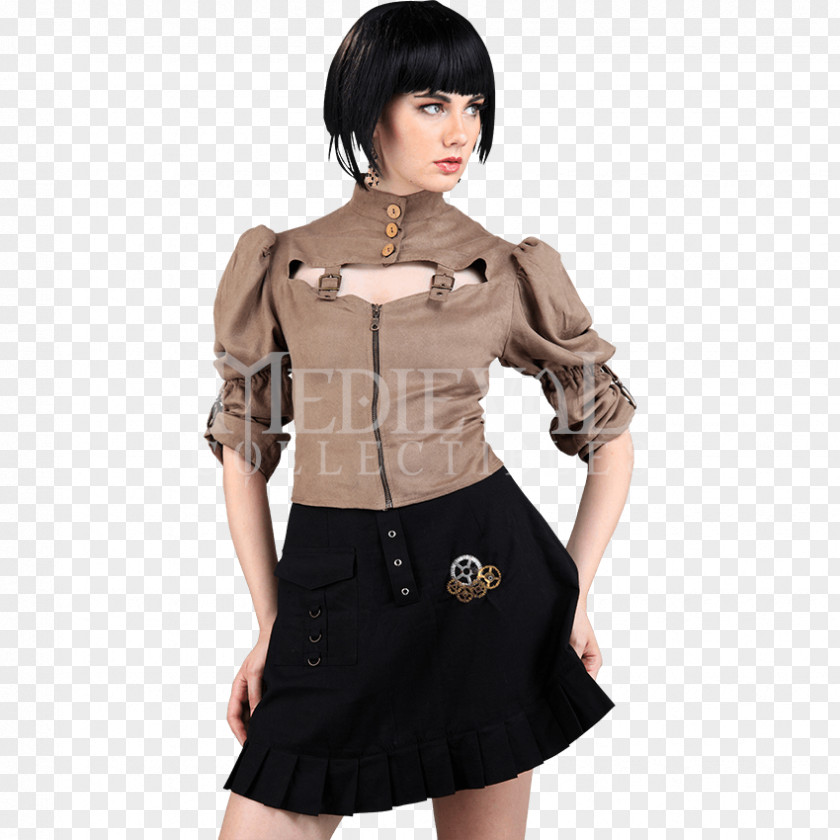 Moire Blouse Steampunk Shirt Sleeve Clothing PNG
