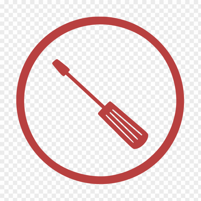 Red Tool Icon Construction Diy Repair PNG