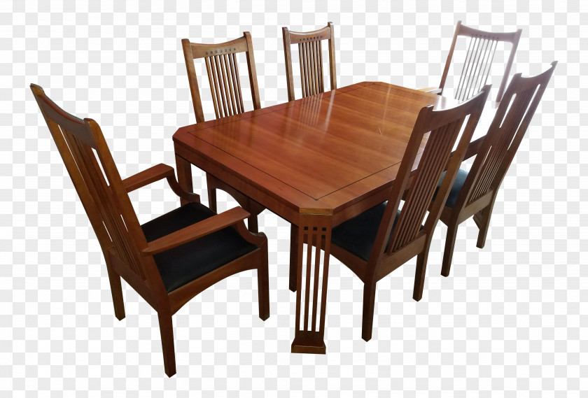 Table Mission Style Furniture Chair Dining Room Matbord PNG