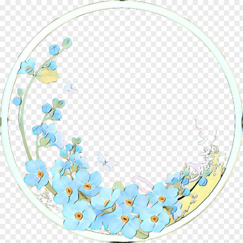 Wildflower Flower Dishware Plate Tableware Clip Art PNG