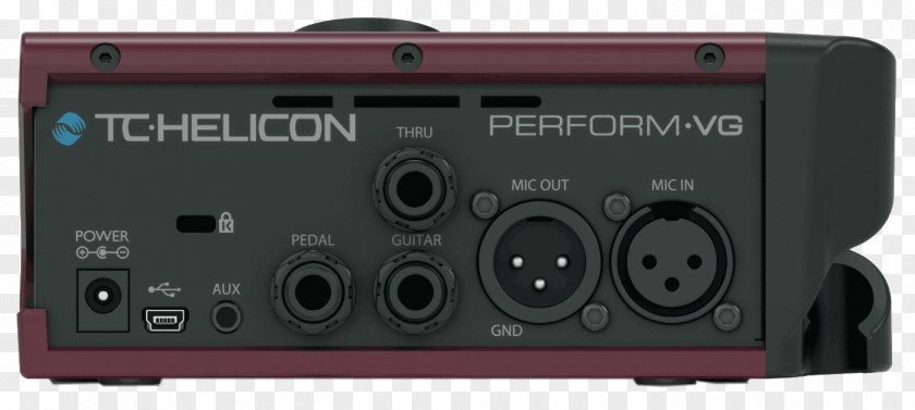 Acoustic Guitar Effects Processors & Pedals TC-Helicon Perform-V Sound PNG