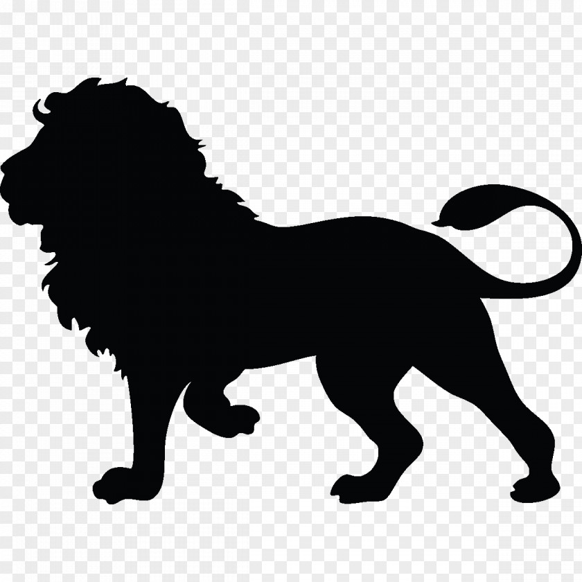 Lions Head Lion Silhouette Cougar Clip Art PNG