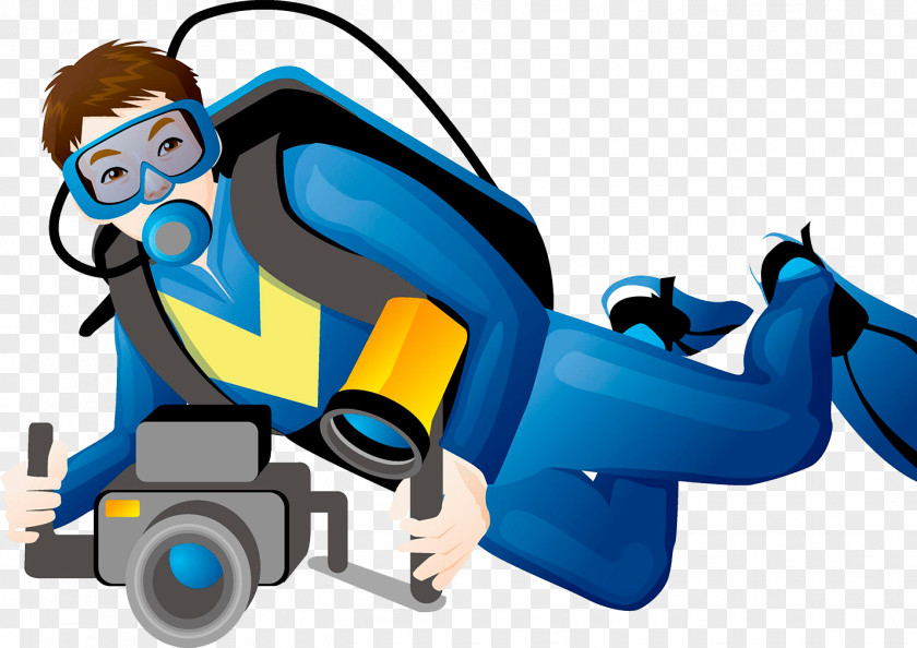 Underwater Camera Photography Illustration PNG