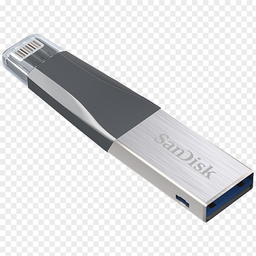 Usb Flash USB Drives Lightning SanDisk 3.0 IPhone PNG