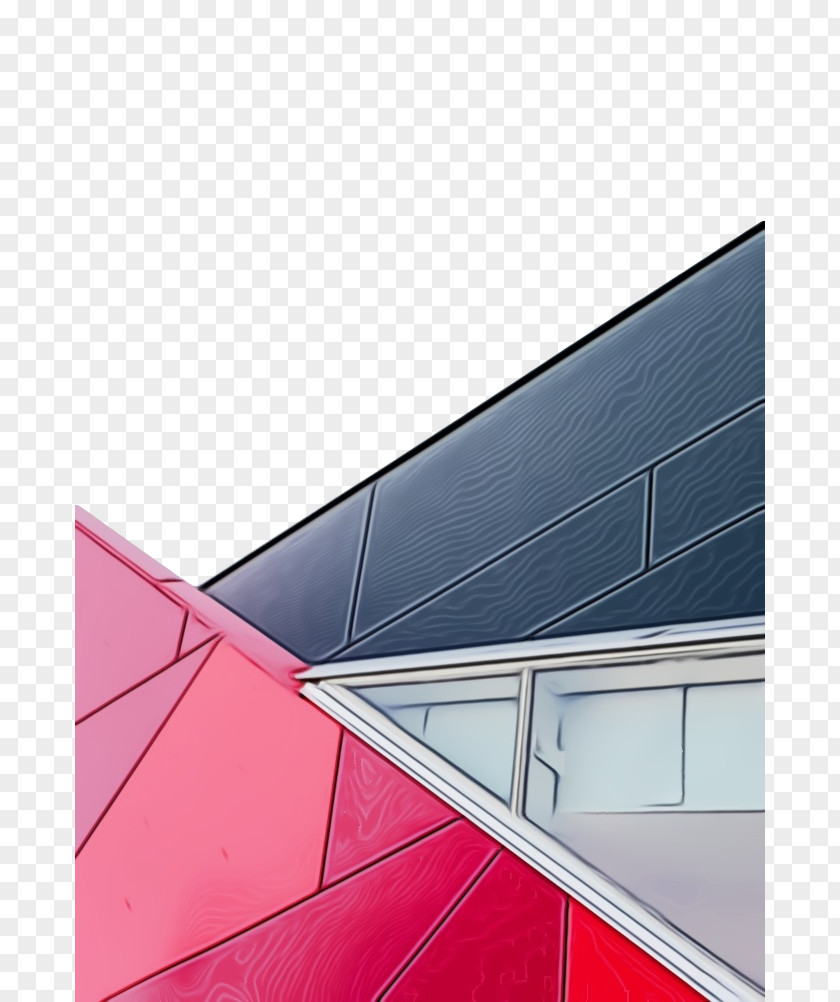 Building House Roof Architecture Line Pink Daylighting PNG