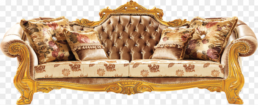 Chair Couch Furniture Living Room Wood Carving PNG