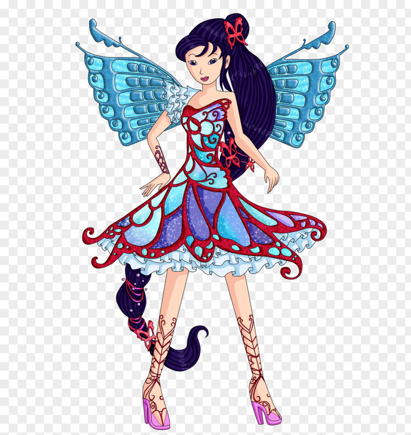 Fairy Costume Design Cartoon Doll PNG