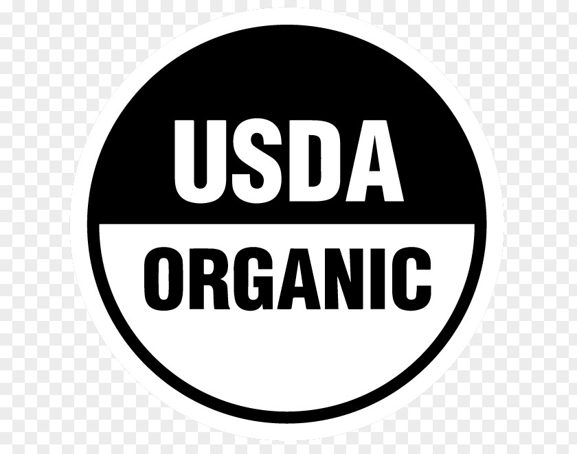 Organic Certification Logo Food Brand PNG