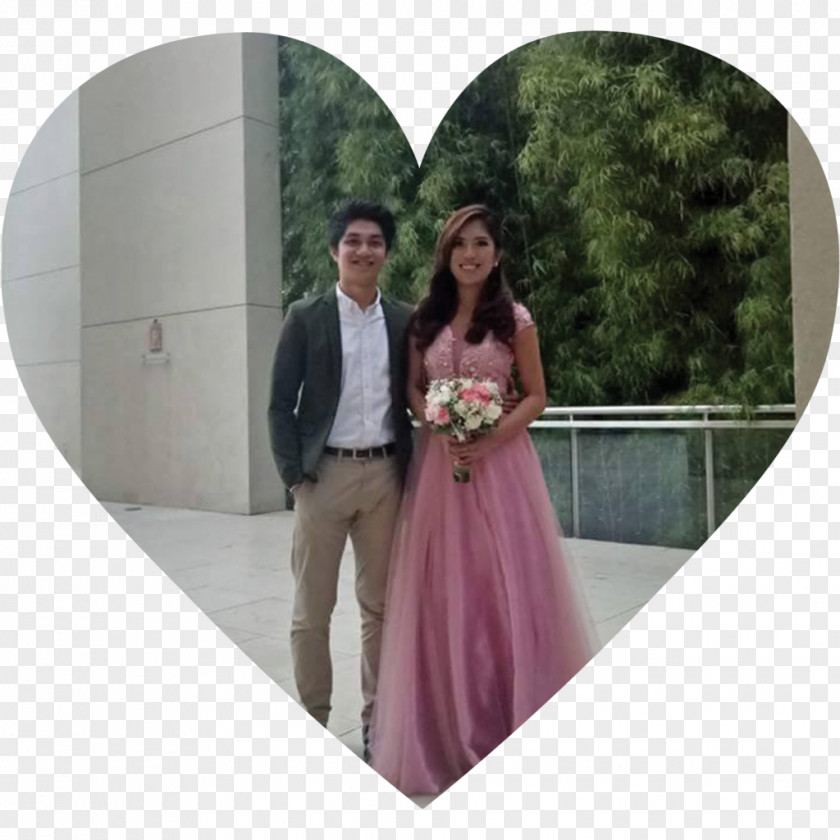 Romantic Couple Gown Wedding Dress Romance PNG
